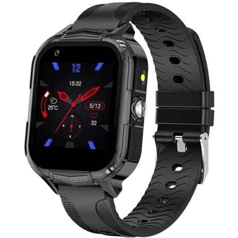 Montre Intelligente GPS OEM T35C 4G Pour Enfants Noir