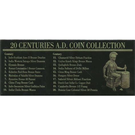 20 Coins from 20 Centuries Box: A Retrospective Collection (Twenty-Coin ...