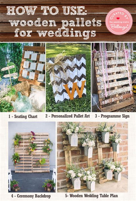 Upcycle It Wooden Pallets Get A New Use For Weddings Creative And Fun Wedding Ideas Made Simple