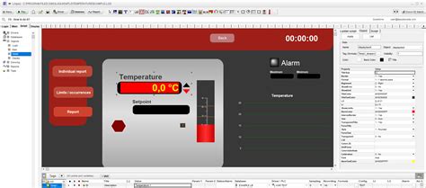 SCADA temperature monitoring - Temperature monitoring software.