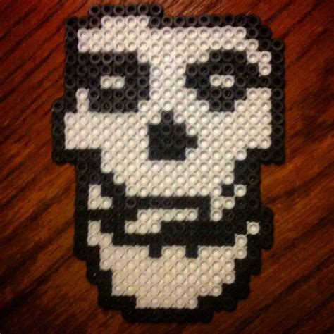 The Misfits Crimson Ghost Rendered In Perler Beads R TheMisfits