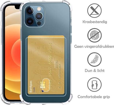 Hoesje Geschikt Voor IPhone 12 12 Pro Hoesje Case Pashouder Cover