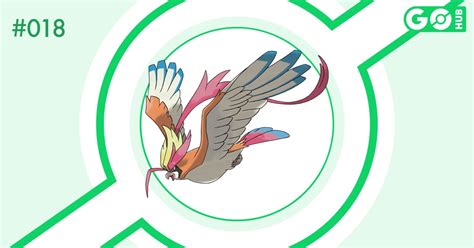 Mega Pidgeot 18 In Pokémon Go Best Movesets Counters Stats And