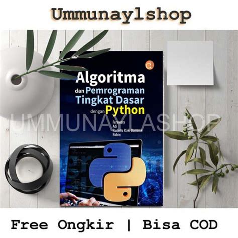 Jual Algoritma Dan Pemrograman Tingkat Dasar Dengan Python Bw Kab