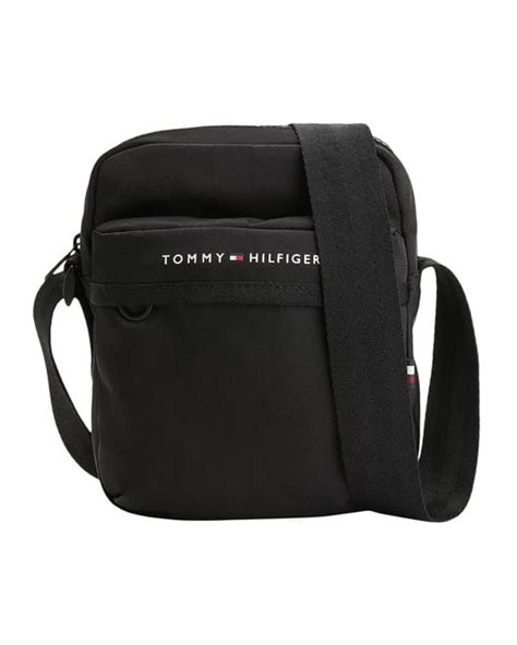 Tommy Hilfiger Skyline Mini Reporter Bag In Black For Men Lyst Australia