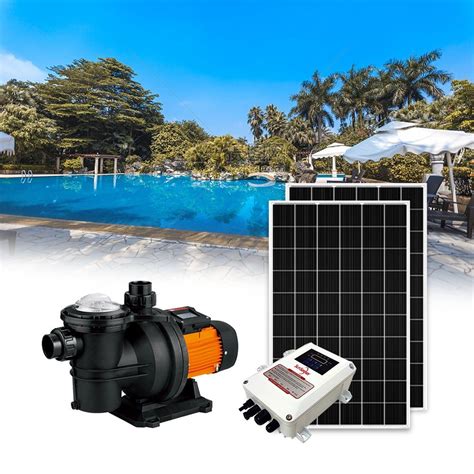 High Quality 900W Solar Powered Water Pump For Brushless DC Swimming