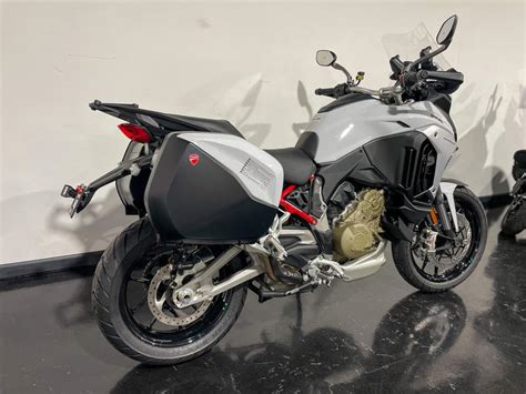 2023 Ducati Multistrada V4S Iceberg White Forged Wheels Next Ride LLC