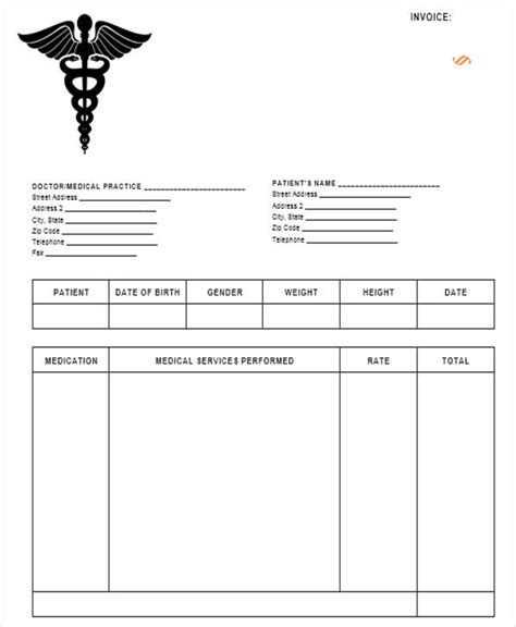 Free Medical Billing Template