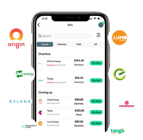 1Bill: App To Pay Bills - iPhone, Android | Reminders, Schedule ...