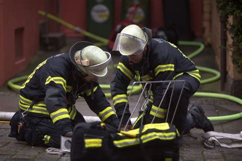 Fotostrecke Brand in Stuttgart Mitte Feuer an der Rosenstraße Zwei