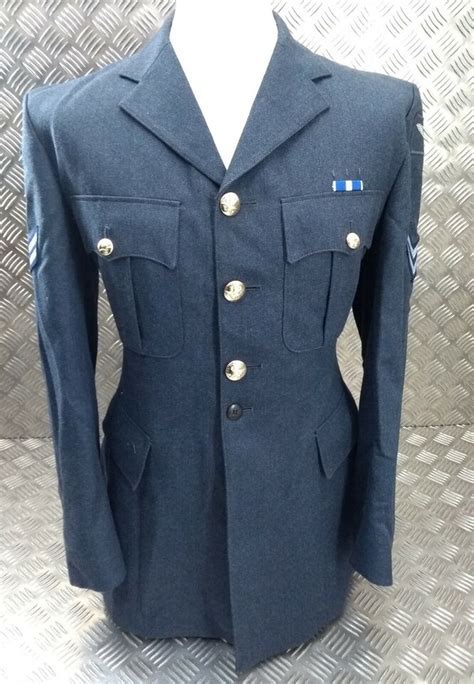 RAF No1 Veste Britannique Air Force Bleu Robe Uniforme Veste Tunique