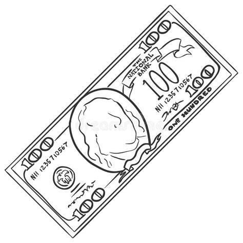 Banknote Sketch Stock Illustrations Banknote Sketch Stock