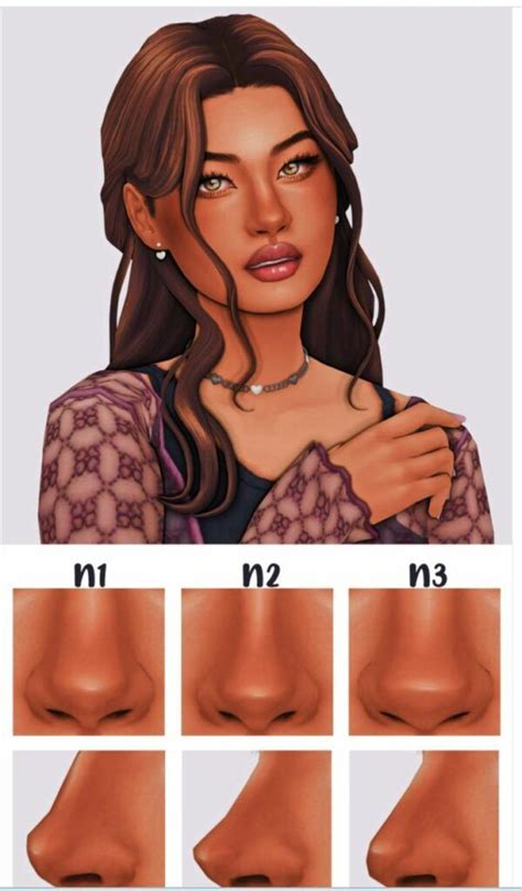 25 Best Sims 4 Nose Presets You Should Have In Your Cc Folder The