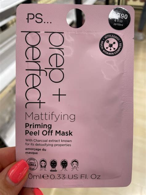 PS Prep Perfect Mattifying Priming Peel Off Mask With Charcoal