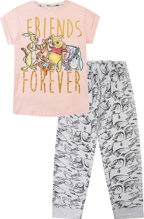 Thepyjamafactory Womens Disney Winnie The Pooh Friends Forever Ladies