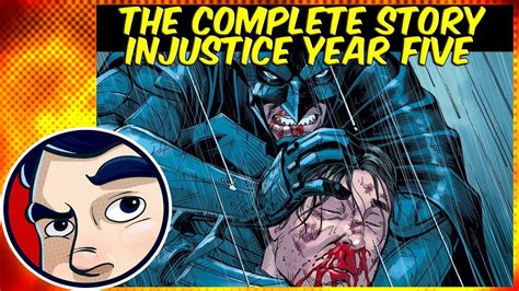 Injustice Year 5 Pt3 The Death Of Complete Story Comicstorian