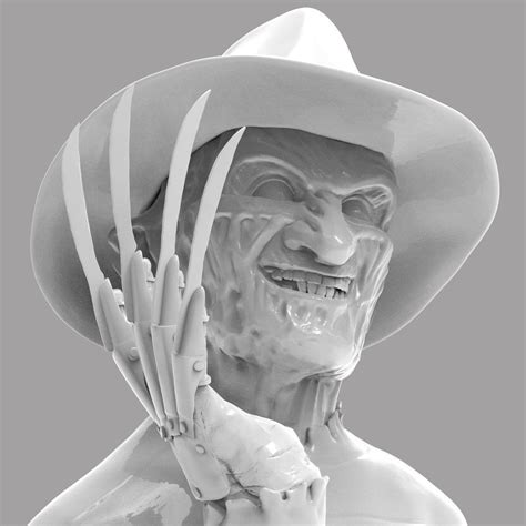 Freddy Krueger 3d Model 3d Printable Cgtrader