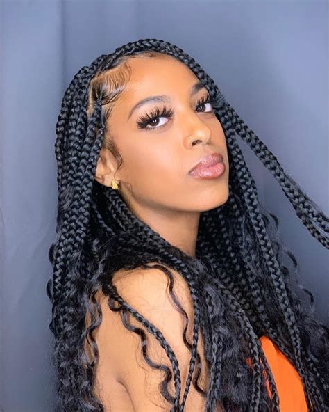 Box Braids Hairstyles For Black Women Ethnic Hairstyles Girls Braids