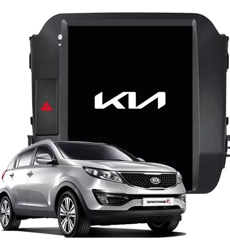 Multimídia Tesla Kia Sportage Carplay Gps Espelha Tela 9 7