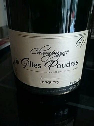 Gilles Poudras Champagne Reserve Vivino