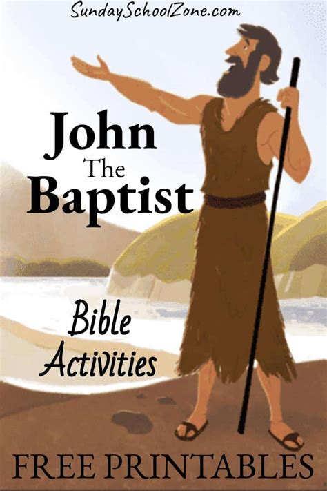 John the Baptist Archives - Children's Bible Activities | Sunday School ...