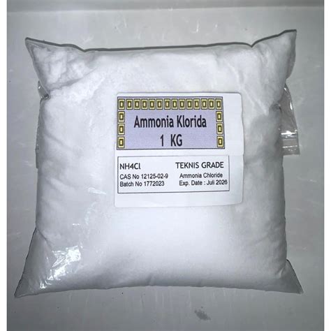 Jual Amonia Klorida Nh Cl Kg Shopee Indonesia