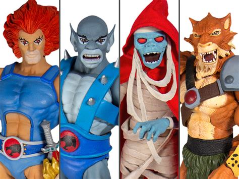 THUNDERCATS Super7 Ultimates SET 4 Figuras Lion O Panthro Mum Ra