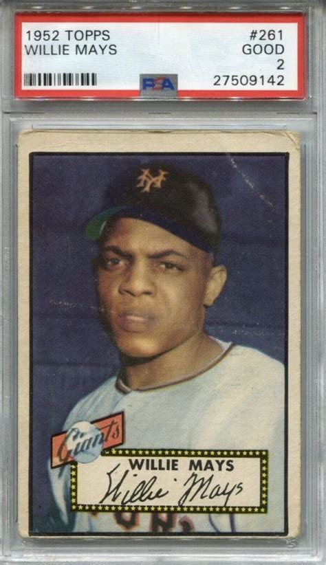 Best Willie Mays Rookie Cards