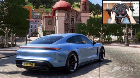 Forza Horizon 5 2020 Porsche Taycan Turbo S Gameplay Logitech G29