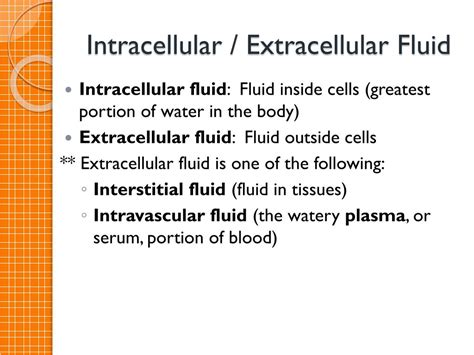 Ppt Chapter 16 Fluid And Chemical Balance Powerpoint Presentation