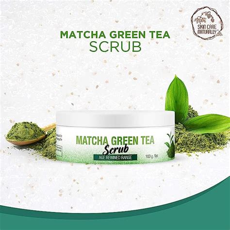 Experience Youthful Radiance Age Rewind Matcha Green Tea Scrub For