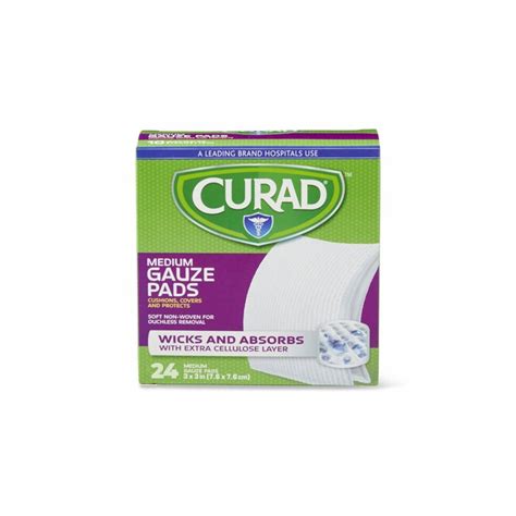 Med Vet International Curad Pro Gauze Pads 3x3in 10 Box Quantity