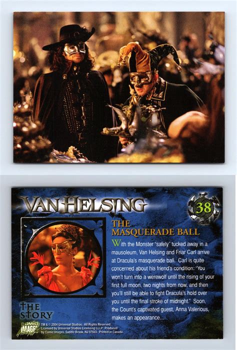 The Masquerade Ball #38 Van Helsing 2004 Comic Images Trading Card