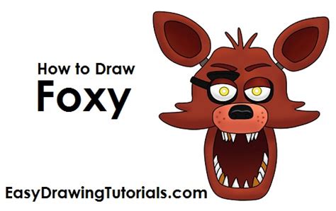 Foxy Drawing at GetDrawings | Free download