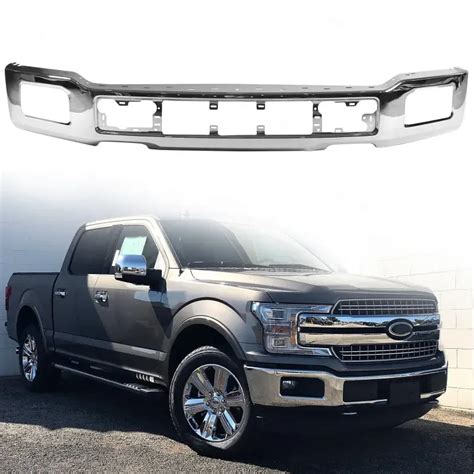 Chrome Steel Front Bumper With Fog Lamp Hole For F 150 2018 2020 Buy