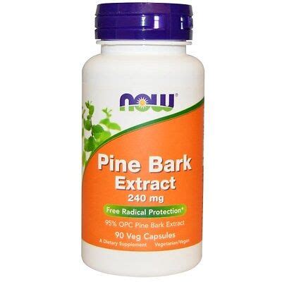 Now Foods Pine Bark Extract Mg Veggie Caps Ebay