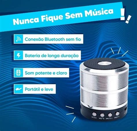 Mini Caixa de Som Portátil Bluetooth KA 887 Kapbom Caixa de Som