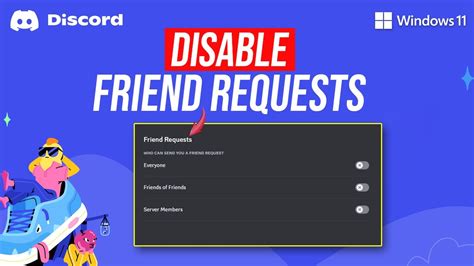 How To Disable Friend Requests On Discord On Your Windows PC YouTube