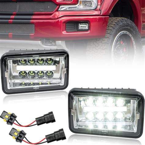 Njsbyl F150 Led Fog Light Kits For 2017 2018 2019 2020 2021 2022 2023 Ford F250 F350 F450 F550