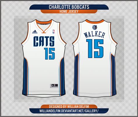 Willian Kit Charlotte Bobcats 201214 Uniforms