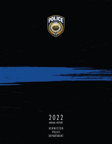 2022 Hermiston Police Department Annual Report Hermiston Or