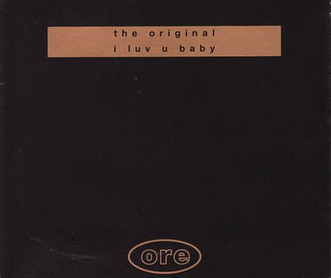 The Original I Luv U Baby 1994 Cd Discogs