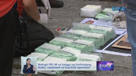 Mahigit P81 M Na Halaga Ng Hinihinalang Shabu Nasamsam Sa Buy Bust