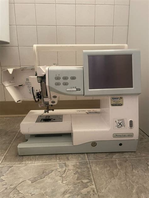 Janome Mc11000 Sewingembroidery Machine Ebay