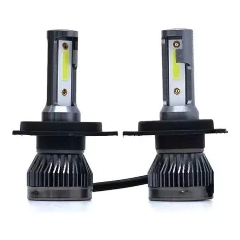 Kit Cree Led H4 Alta Y Baja C6 Mini 20 000 Lumens Sin Cooler En Venta