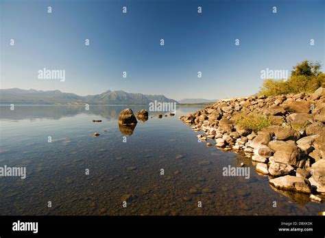 Lake Villarrica, Chile Stock Photo - Alamy