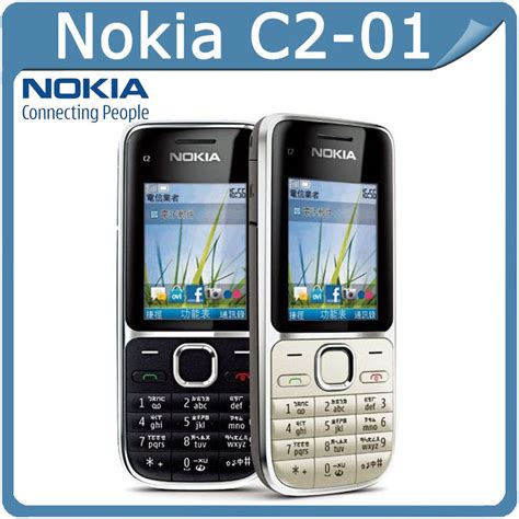 New Nokia C Series C2 01 Black Unlocked 3g Cellular Phone Ebay