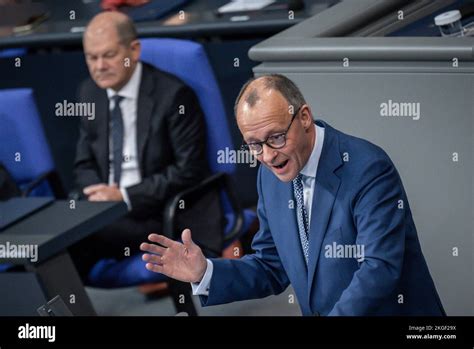 Berlin Germany 23rd Nov 2022 Friedrich Merz CDU Federal Chairman