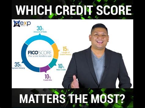 Which Credit Score Matters The Most Commons Credit Portal Org