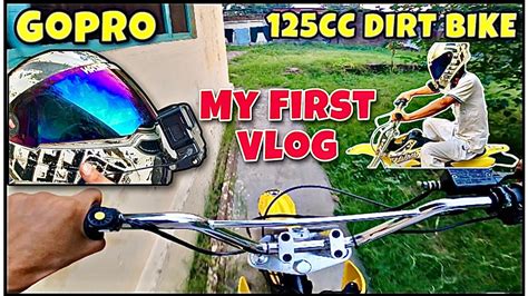 My First Motovlog On My New New Cc Dirt Bike Dirt Bike Stunts